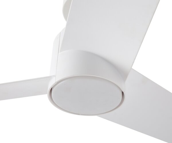 ZEVENTI - Ventilatore da soffitto LED ORVIETO LED/18W/230V Wi-Fi Tuya bianco + telecomando