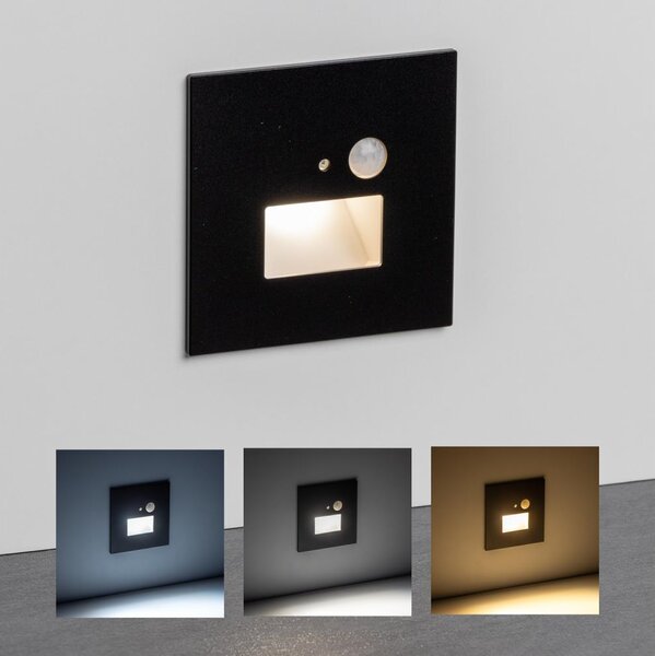 Brilagi - Lampada per scale a LED con sensore LED/1,5W/230V 3000/4000/6500K nero