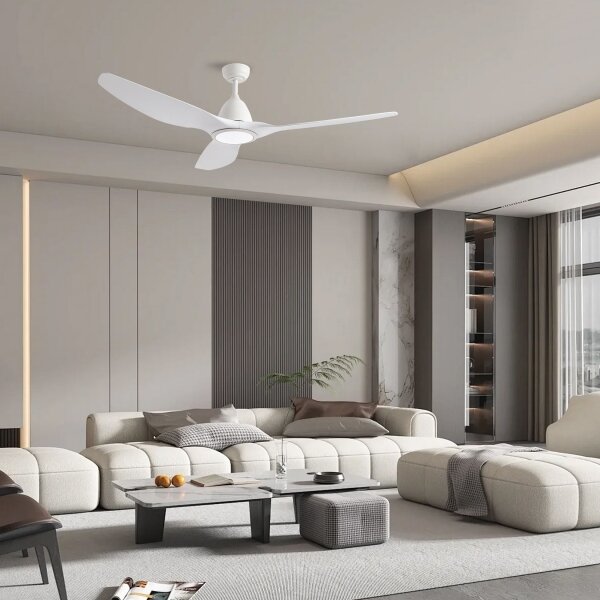 ZEVENTI - Ventilatore da soffitto LED URBINO LED/20W/230V Wi-Fi Tuya bianco + telecomando
