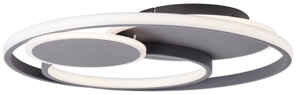 Brilliant - Plafoniera LED dimmerabile RUNDA LED/50W/230V 3000-6500K nero + +TC