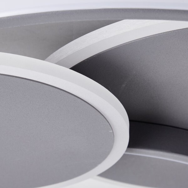 Brilliant - Plafoniera LED dimmerabile RUNDA LED/50W/230V 3000-6500K nero + +TC