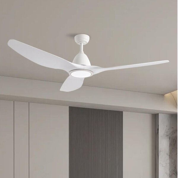 ZEVENTI - Ventilatore da soffitto LED URBINO LED/20W/230V Wi-Fi Tuya bianco + telecomando