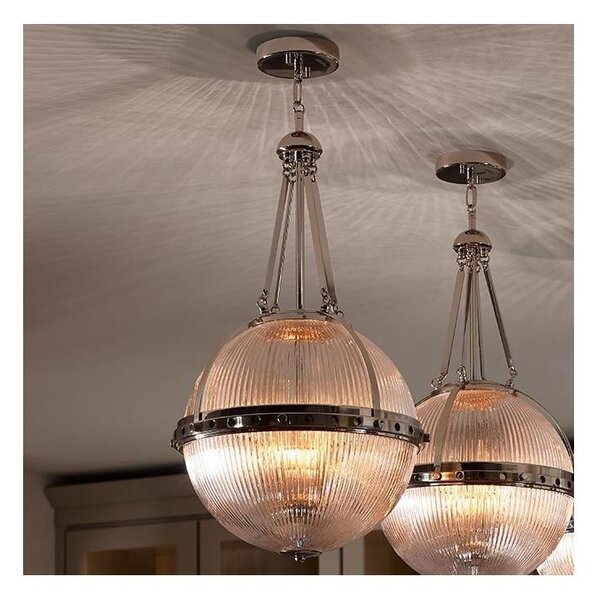 Kichler KL-ASTER-P-PN - Lampadario a sospensione con supporto rigido ASTER 3xE14/60W/230V