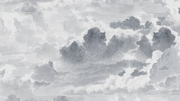 Carta da parati Un cielo grigio e bianco, Carta da parati Cielo, Carta da parati popolare, u98797 - Tapeko.it