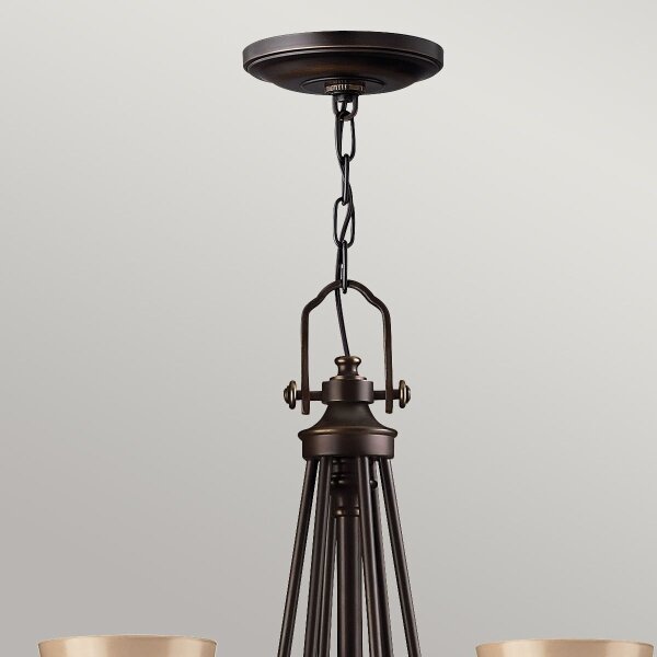 Hinkley HK-MAYFLOWER9 - Lampadario a sospensione con catena MAYFLOWER 9xE27/60W/230V
