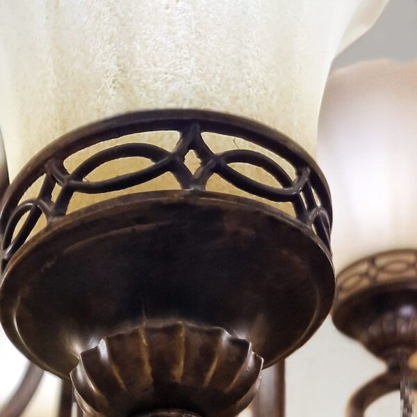 Feiss FE-DRAWING-ROOM18 - Lampadario a sospensione con catena DRAWING ROOM 18xE27/60W/230V