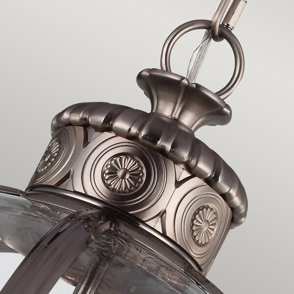 Feiss FE-ADAMS-4P-ANL - Lampadario a sospensione con catena ADAMS 4xE14/60W/230V bronzo