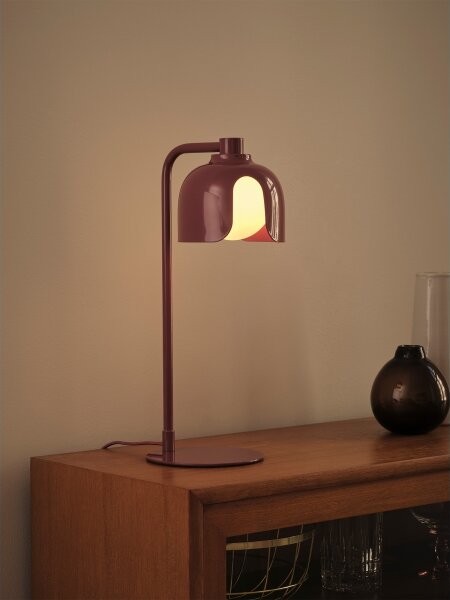 Osram - Lampada da tavolo DECOR COROLLE 1xG9/20W/230V rossa