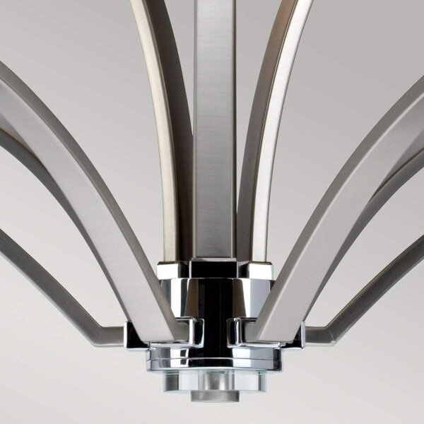 Feiss FE-PROSPECT-PARK9 - Lampadario a sospensione con catena PROSPECT PARK 9xE27/60W/230V