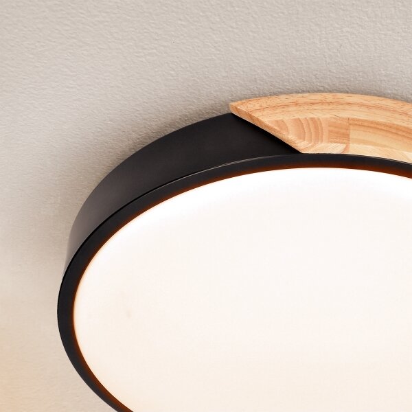 Brilagi - Plafoniera LED PILANA LED/24W/230V quercia diametro 30 cm