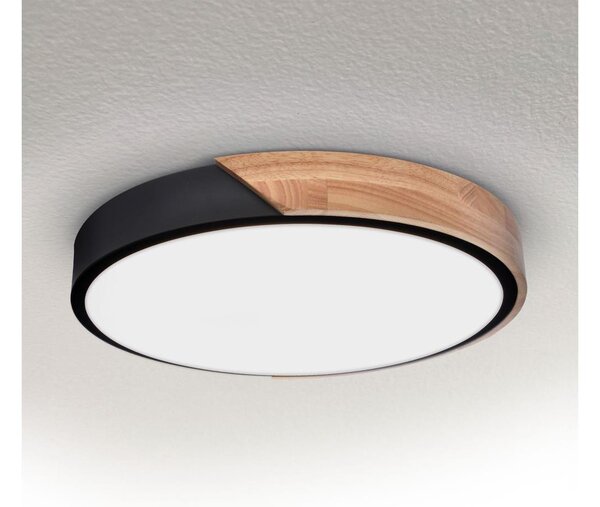 Brilagi - Plafoniera LED PILANA LED/24W/230V quercia diametro 30 cm