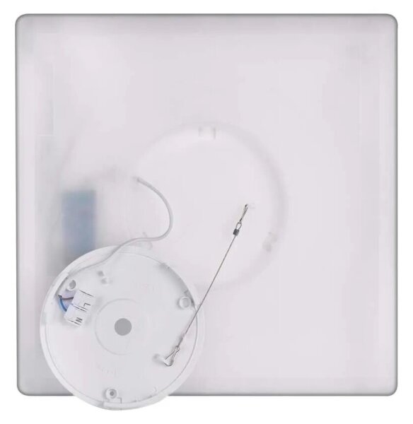 Plafoniera LED FLORI LED/22W/230V 4000K nero 42x42 cm