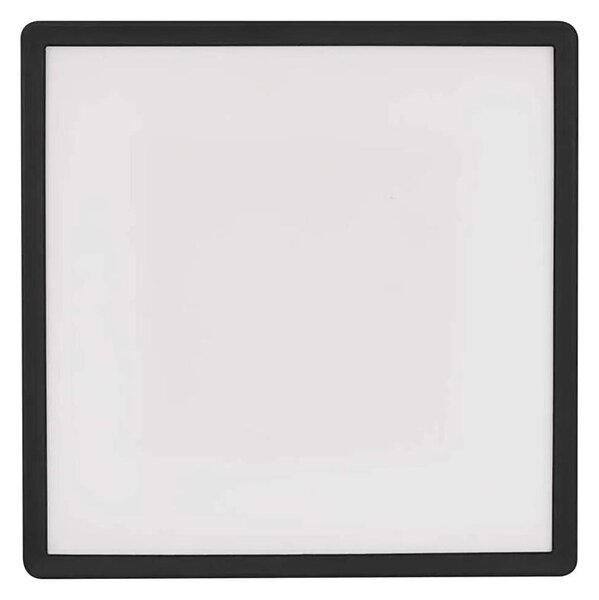 Plafoniera LED FLORI LED/18W/230V 4000K nero 29x29 cm