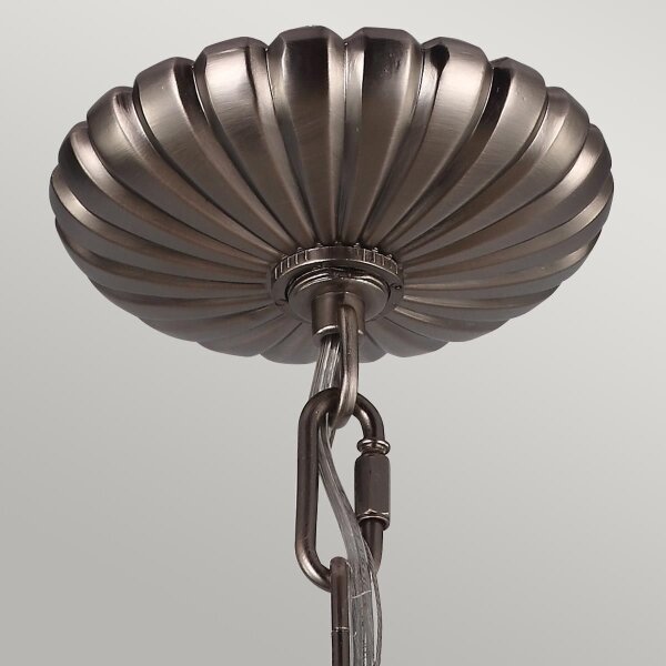 Feiss FE-ADAMS-3P-ANL - Lampadario a sospensione con catena ADAMS 3xE14/60W/230V bronzo