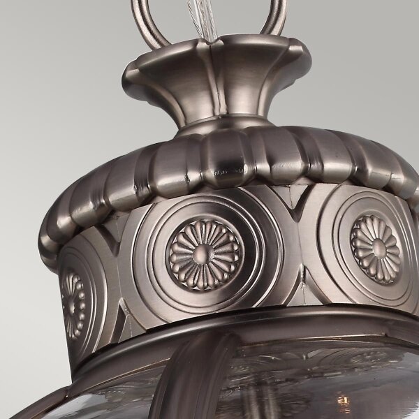 Feiss FE-ADAMS-3P-ANL - Lampadario a sospensione con catena ADAMS 3xE14/60W/230V bronzo