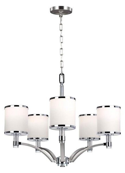 Feiss FE-PROSPECT-PARK5 - Lampadario a sospensione con catena PROSPECT PARK 5xE27/60W/230V