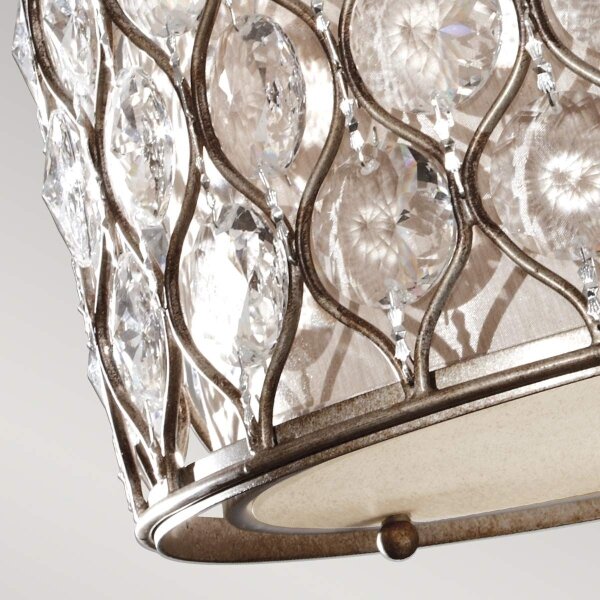 Feiss FE-LUCIA-SF - Lampadario a plafone LUCIA 3xE27/60W/230V
