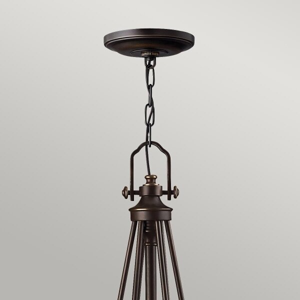 Hinkley HK-MAYFLOWER6 - Lampadario a sospensione con catena MAYFLOWER 6xE27/60W/230V