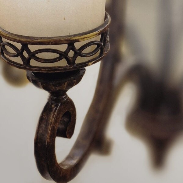 Feiss FE-DRAWING-ROOM6 - Lampadario a sospensione con catena DRAWING ROOM 6xE27/60W/230V