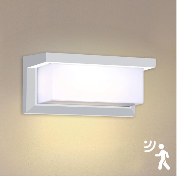 Brilagi-LED Applique da esterno con sensore BRICKY LED/12W/230V bianco IP54