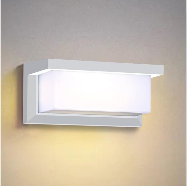 Brilagi - Applique a LED da esterno BRICKY LED/12W/230V bianco IP54