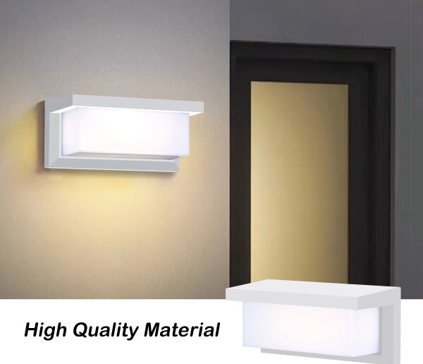 Brilagi - Applique a LED da esterno BRICKY LED/12W/230V bianco IP54