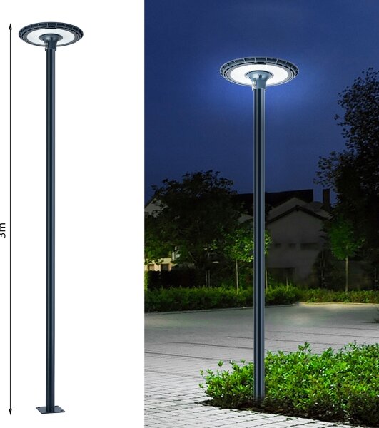 Brilagi - Lampione stradale LED per esterni URBANSPARK LED/120W/230V antracite IP65