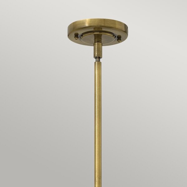 Hinkley HK-AMELIA-P-M-RB - Lampadario a sospensione con supporto rigido AMELIA 1xE27/60W/230V bronzo