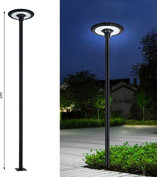 Brilagi - Lampione stradale LED da esterno URBANSPARK LED/60W/230V nero IP65