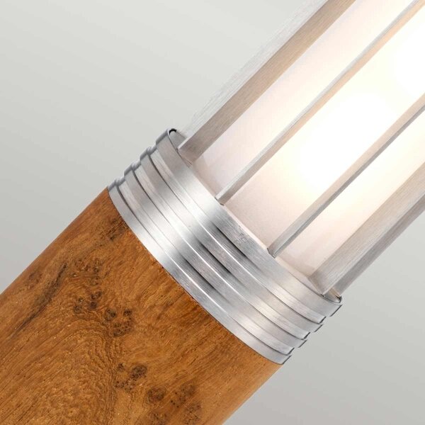 Elstead HORNSEA-B-SS - Lampada da esterno HORNSEA 1xE27/40W/230V IP55