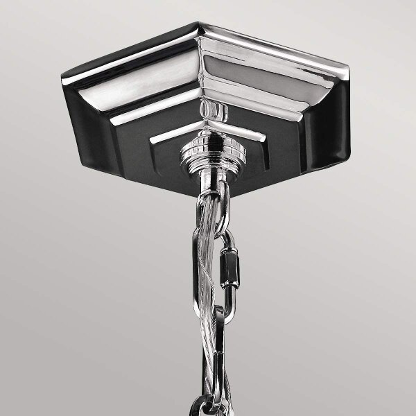 Feiss FE-CORINNE-3P-M - Lampadario a sospensione con catena CORINNE 3xE14/60W/230V