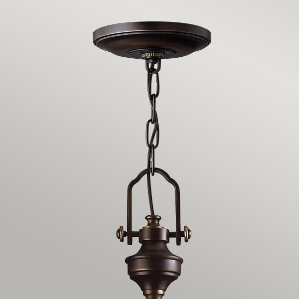 Hinkley HK-MAYFLOWER-P-C - Lampadario a sospensione con catena MAYFLOWER 3xE27/60W/230V