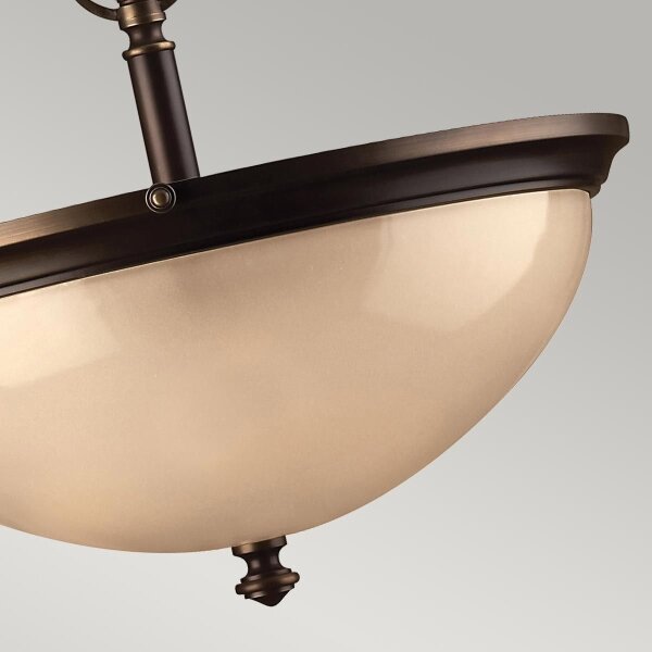 Hinkley HK-MAYFLOWER-P-C - Lampadario a sospensione con catena MAYFLOWER 3xE27/60W/230V