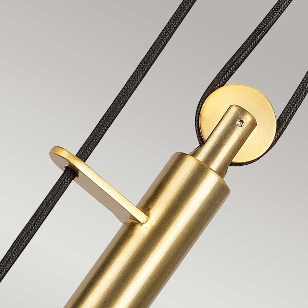 Feiss FE-CANDOR-P - Lampadario a sospensione con filo CANDOR 1xE27/60W/230V