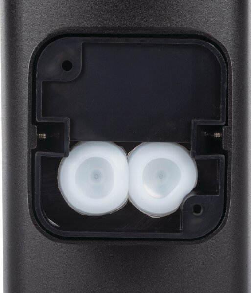 Kanlux 38882 - Applique da esterno ZEVI 2xGU10/10W/230V IP54 nero