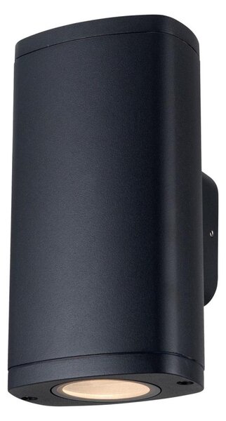 Kanlux 38882 - Applique da esterno ZEVI 2xGU10/10W/230V IP54 nero