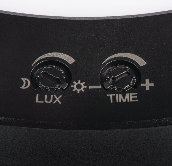 Kanlux 24605 - LED Lampada con sensore 2in1 ERGA LED/17W/230V 3000/4000/6500K nero