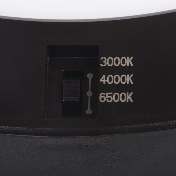 Kanlux 24605 - LED Lampada con sensore 2in1 ERGA LED/17W/230V 3000/4000/6500K nero