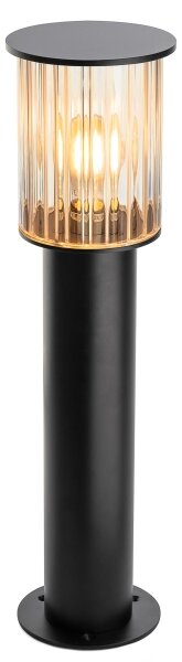 Argon 8749 - Lampada da esterno NORFOLK 1xE27/15W/230V IP44 52cm nero