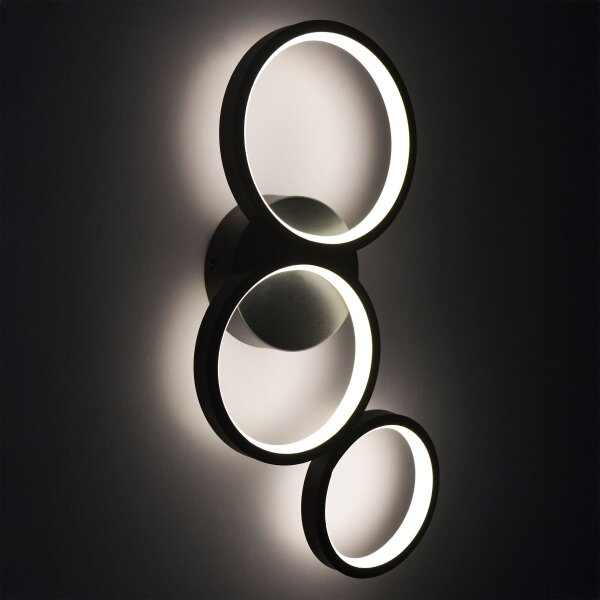 Applique a LED FLAMENCO LED/23W/230V 4000K nero