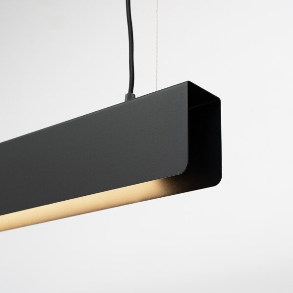Sollux SL.1395 - Lampadario LED a sospensione con filo SPARK 1xG13/8,5W/230V nero