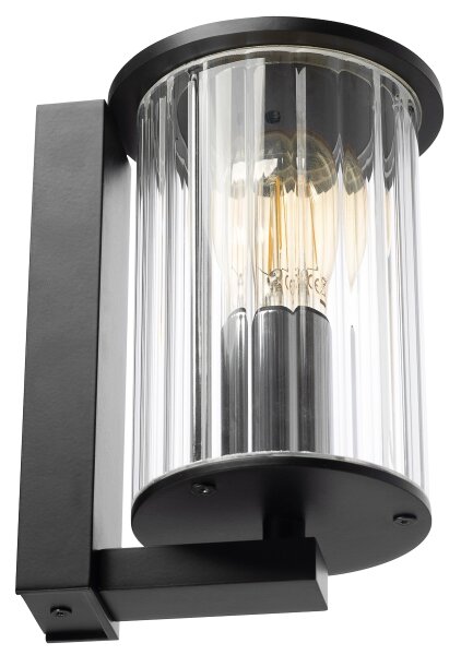 Argon 8748 - Applique da esterno NORFOLK 1xE27/15W/230V IP44 nero
