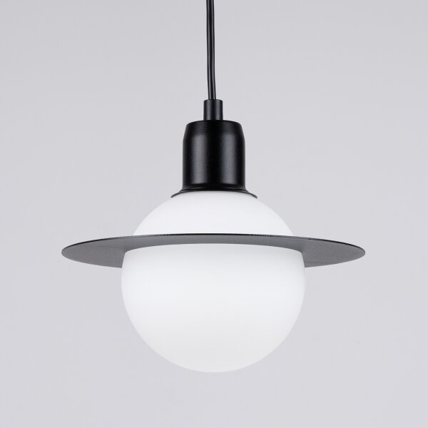 Sollux SL.1358 - Lampadario a sospensione con filo HYPERION 1xG9/8W/230V nero