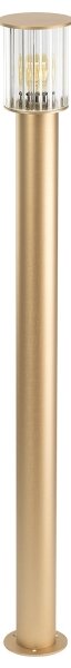 Argon 8754 - Lampada da esterno NORFOLK 1xE27/15W/230V IP44 124cm oro