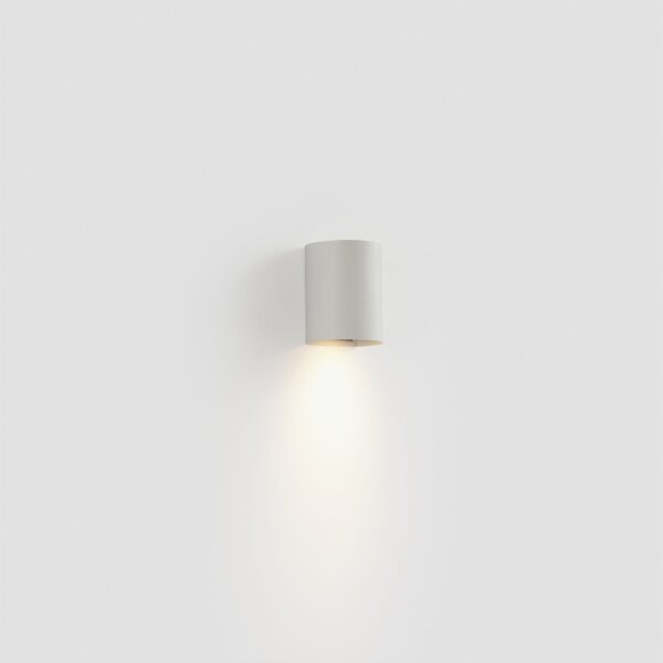 FARO 40522 - Applique SOLE 1xGU10/8W/230V bianco arrotondato