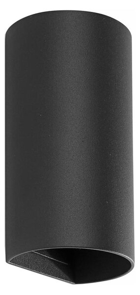 FARO 40539 - Applique SOLE 2xGU10/8W/230V nero arrotondato
