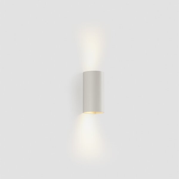 FARO 40538 - Applique SOLE 2xGU10/8W/230V bianco arrotondato