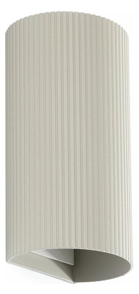 FARO 40544 - Applique SOLE 2xGU10/8W/230V grigio ondulato arrotondato