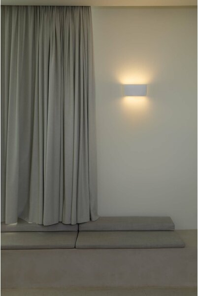 FARO 63430 - Applique KAPPU 2xE14/7W/230V 16,8x30 cm bianco