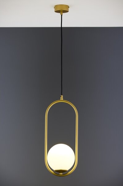 Jupiter 2042 - Lampadario a sospensione con filo IGON 1xE14/40W/230V oro